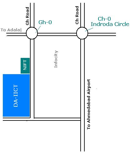 Gandhinagar Map